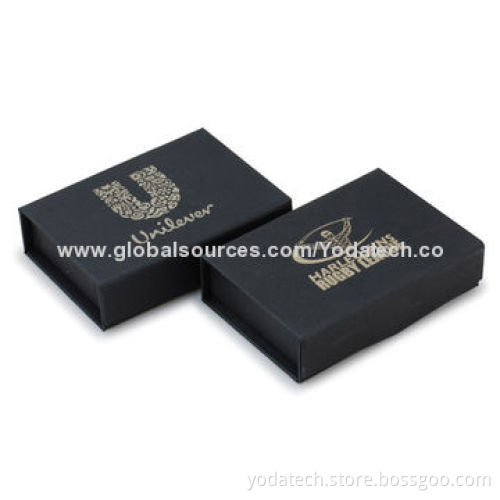 Black Flip Paper Box